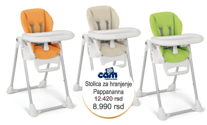 CAM stolica za hranjenje Pappananna