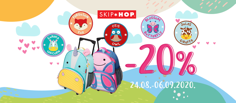 Skip Hop Zoo dečiji koferi na akciji -20%