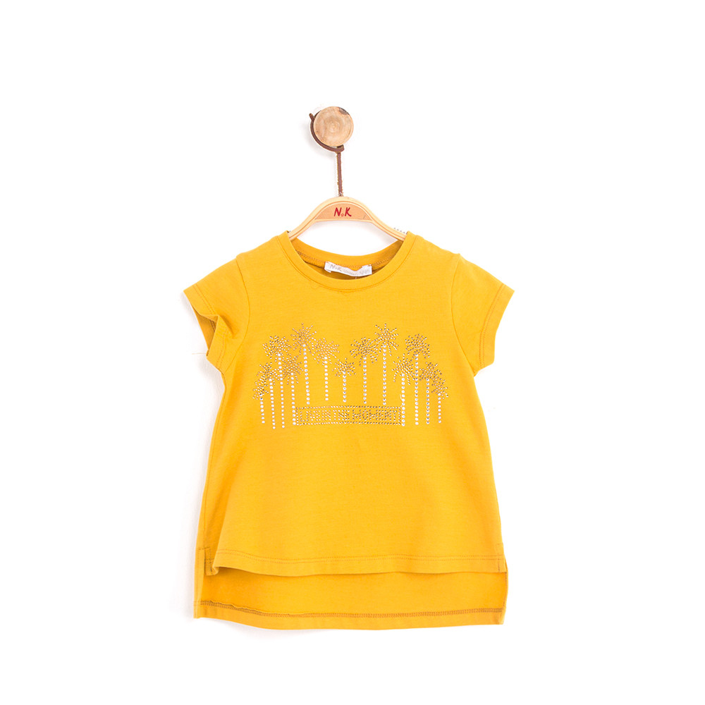 Nk kids majica za devojčice žuta L034219