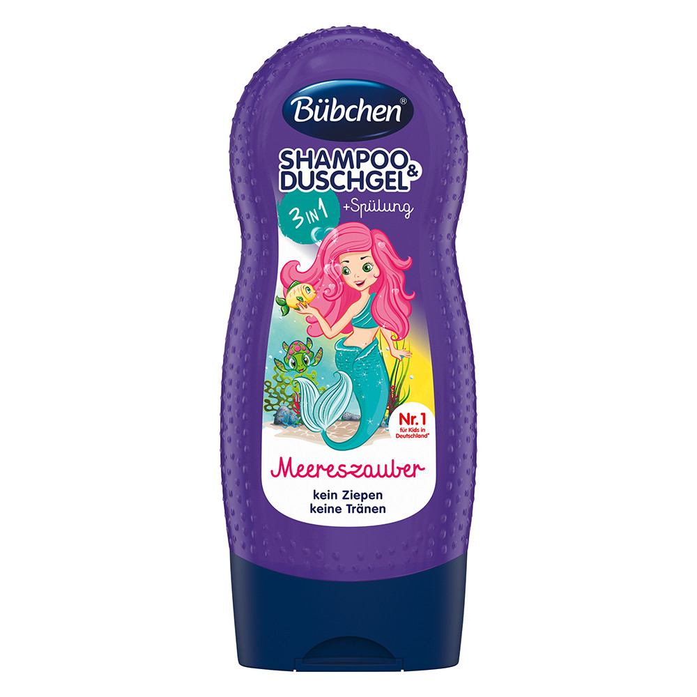 Bubchen dečiji šampon za kosu i tuširanje sa balzamom Sirena 65201