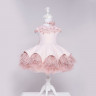 Pamina svečani komplet za devojčice haljina +rajf 19475_roze