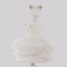 Pamina svečani komplet za devojčice haljina + rajf 19964 bela
