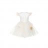 Pamina svečani komplet za devojčice haljina+ukras za kosu L030065PR bela