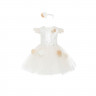 Pamina svečani komplet za devojčice haljina+ukras za kosu L030065PR bela