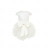 Pamina svečani komplet za devojčice haljina + ukras za kosu L030169PR bela