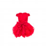 Pamina svečani komplet za devojčice haljina + ukras za kosu crvena L030169PR