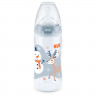 Nuk flašica plastična silikon Snow 0-6m 741902.2