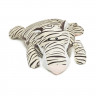 Marcelin plišani prekrivač zebra yl-304-7