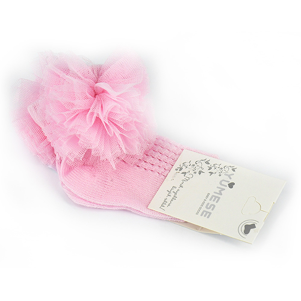 Yumese čarapice za bebe SO4265_roze